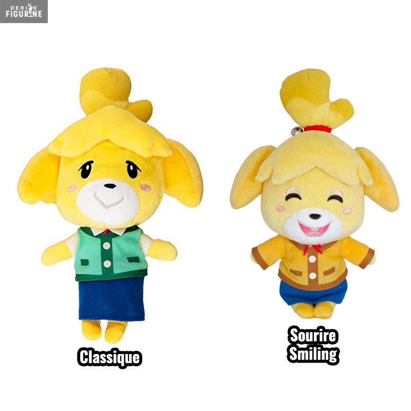 Plush Marie Shizue Isabelle Classic or Smiling Animal Crossing Little Buddy Toys
