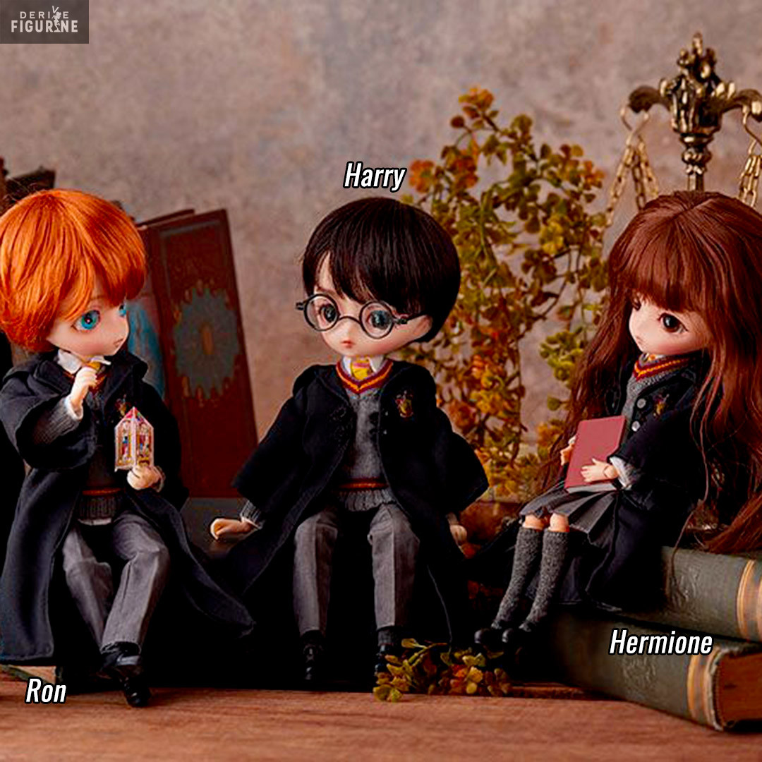 Harry Potter - Poupée Harry, Hermione ou Ron, Harmonia Humming