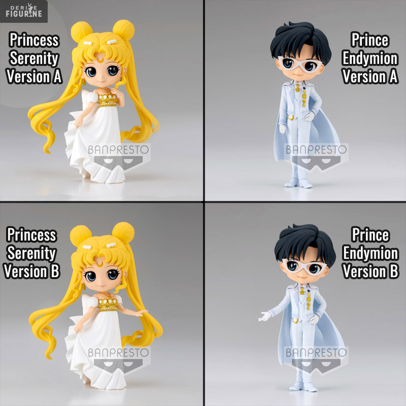 Figurine Serenity or Prince A or B, Q Posket - Pretty Guardian Sailor Moon  Eternal the Movie - Banpresto