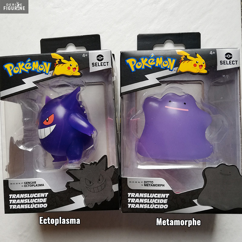 Figurine Metamorph ou Ectoplasma Translucide, Select - Pokemon - Jazwares
