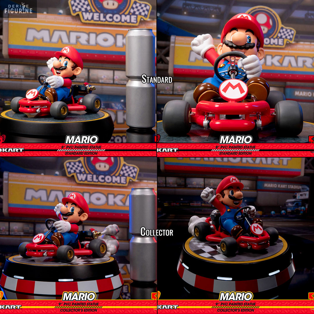 Mario Kart - Figurine Mario Standard ou Collector's Edition