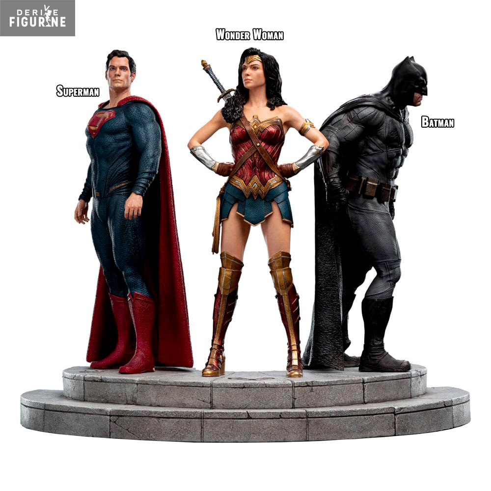 DC Comics Zack Snyder's Justice League - Figurine Wonder Woman, Superman ou  Batman