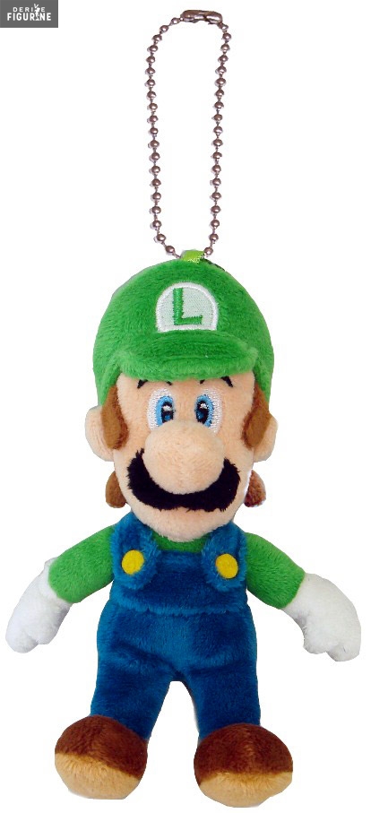 Porte-clés peluche Luigi - Super Mario Bros. - Little Budy Toys