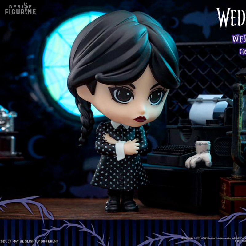 Figurine Wednesday Addams, Cosbaby (S) - Wednesday - Hot Toys