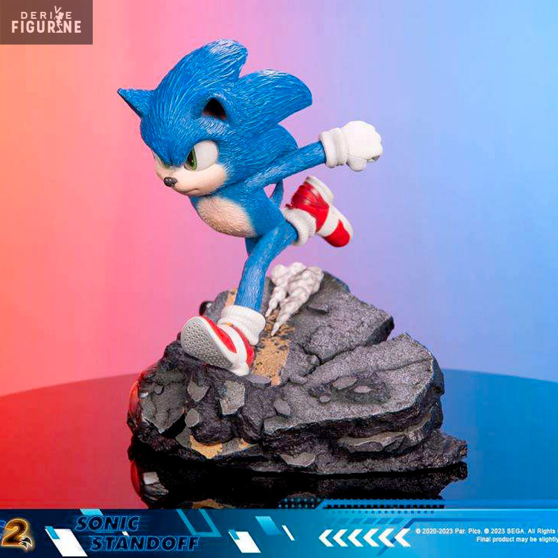 Figurine Sonic, Standoff - Sonic the Hedgehog 2 - First4Figures