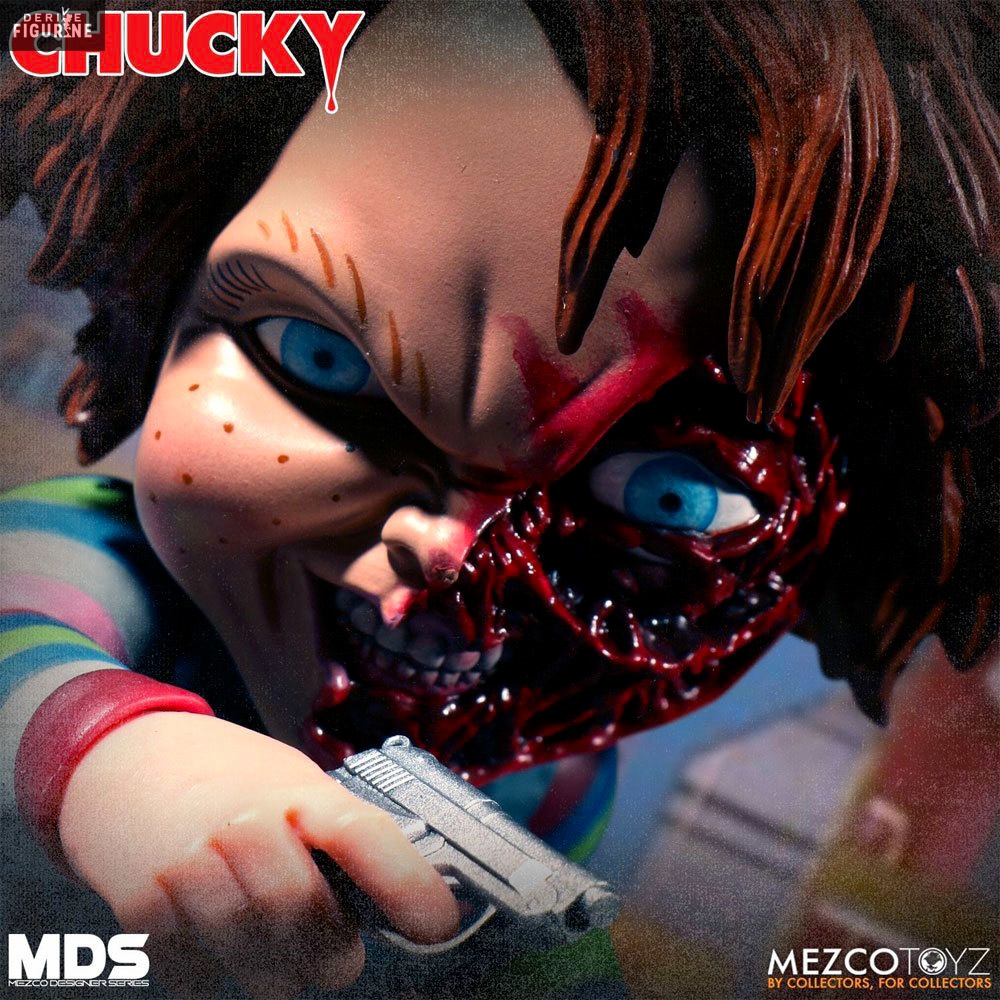 Poupée Chucky Deluxe Edition, Designer Series - Chucky Jeu d´enfant - Mezco  Toys