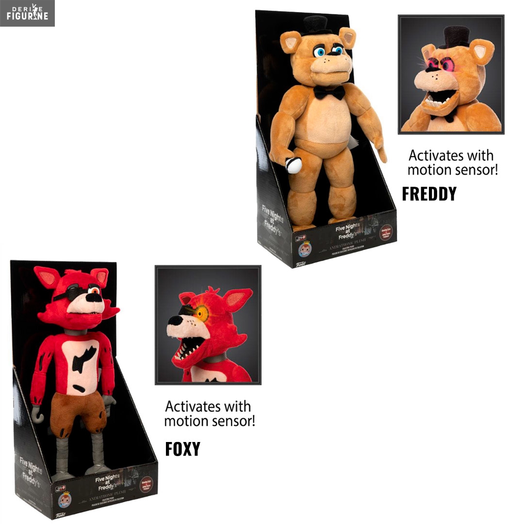 Peluche au choix Animatronic Freddy ou Foxy - Five Nights at Freddy's -  Funko