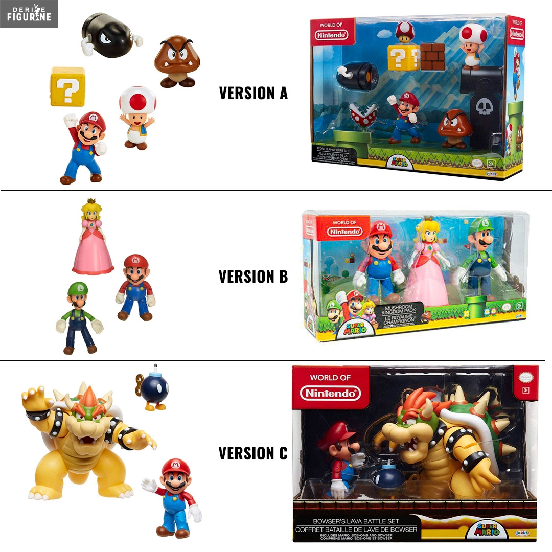 Figurine Super Mario Bros Package Spécial 18 Pièces