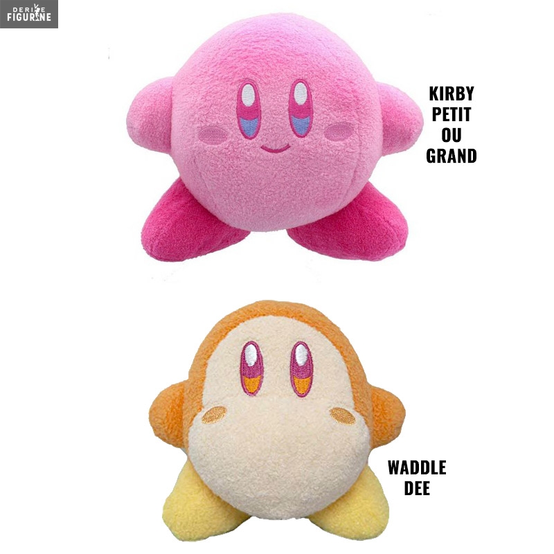Peluche Kirby - Kirby (Petit ou Grand) ou Waddle Dee, 25th Anniversary