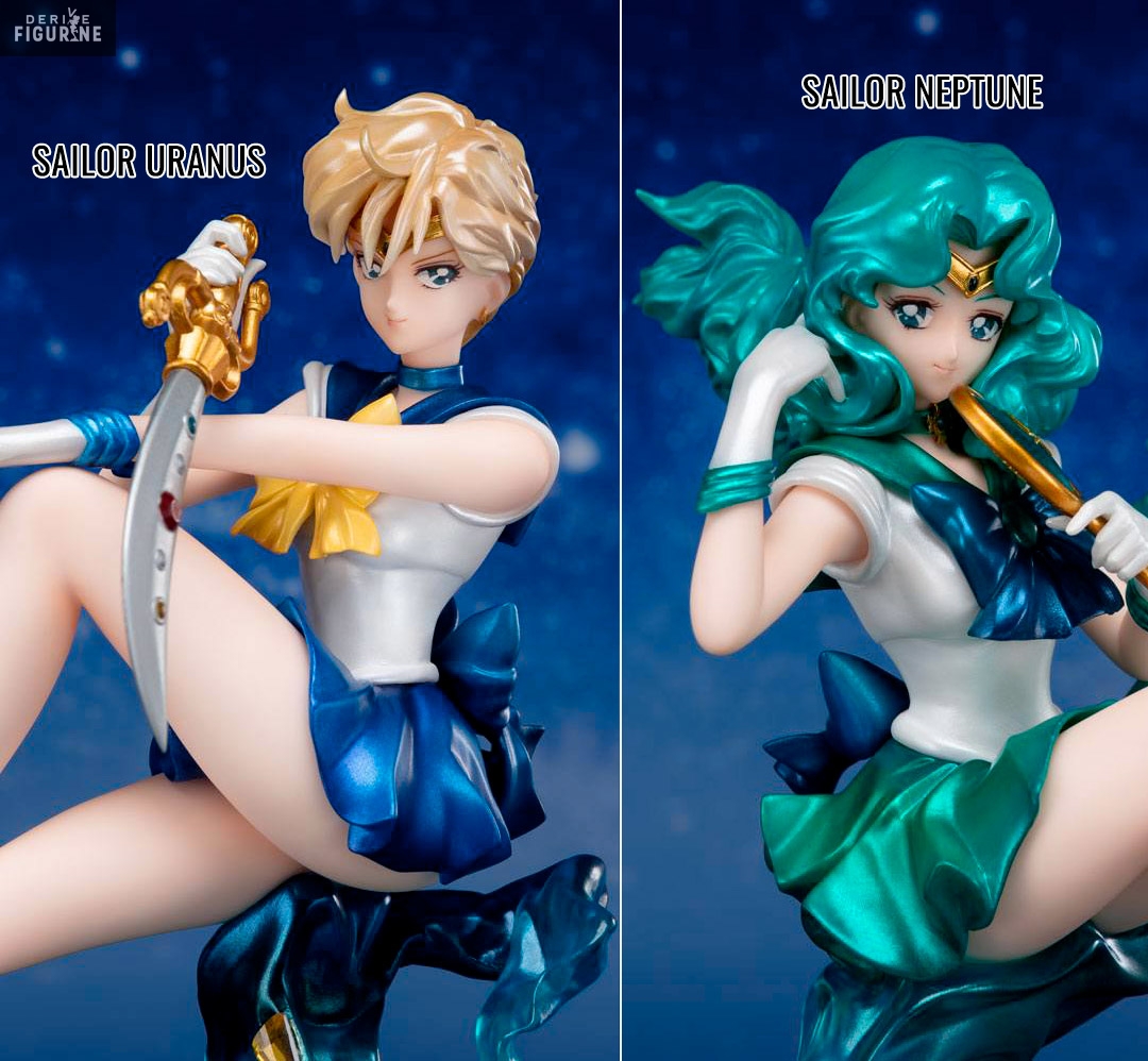 Sailor Uranus Sailor Moon Figuarts ZERO Chouette PVC Statue Tamashii Web Ex 17cm 