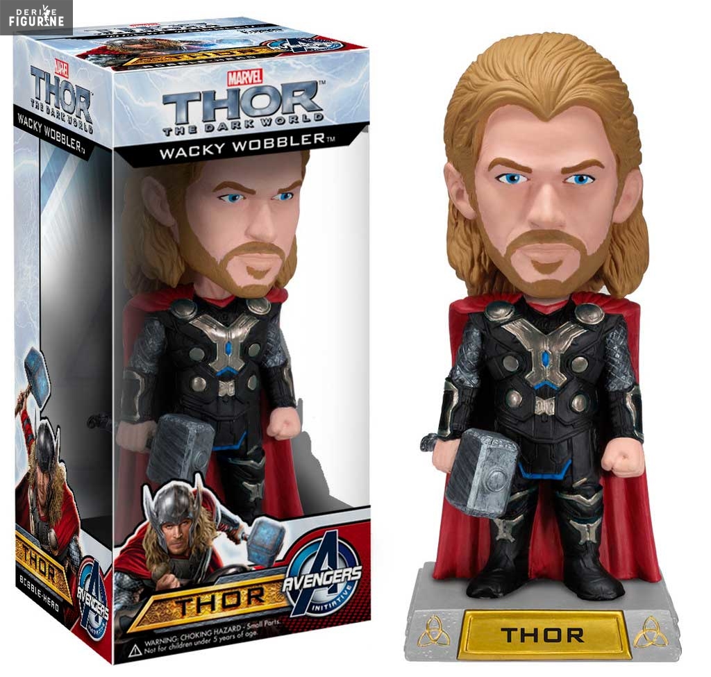 Figurine Marvel, Thor 2 - Thor, Wacky Wobbler - Funko