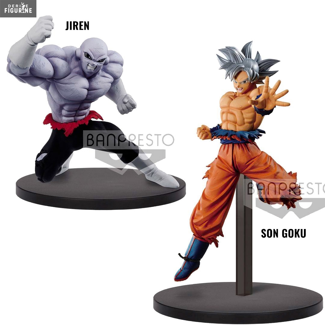 Figurine Jiren ou Son Goku Ultra Instinct, Chosenshiretsuden - Dragon Ball  Super - Banpresto