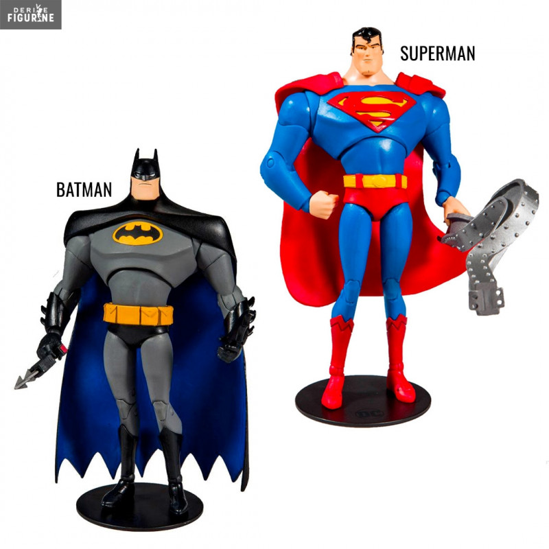 Batman or Superman figure - DC Comics, Batman : The Animated Series -  McFarlane Toys