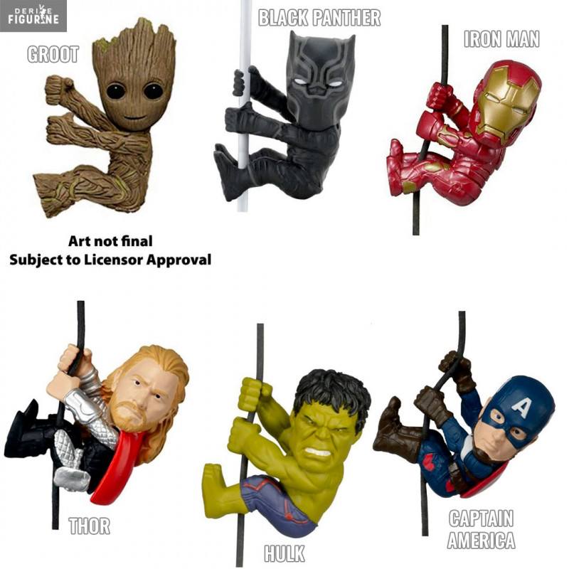 CAPTAIN AMERICA Marvel Scalers Pick Mix IRON MAN THOR BLACK PANTHER GROOT 