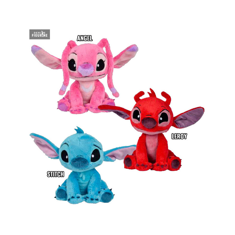 Stitch, Angel or Leroy plush - Disney, Lilo & Stitch - Simba
